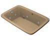 Kohler Bancroft K-1158-HJ-33 Mexican Sand Bancroft Experience 5.5' Whirlpool Bath Tub with Heater and Custom Pump