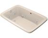 Kohler Bancroft K-1158-HJ-55 Innocent Blush Bancroft Experience 5.5' Whirlpool Bath Tub with Heater and Custom Pump