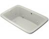 Kohler Bancroft K-1158-HJ-95 Ice Grey Bancroft Experience 5.5' Whirlpool Bath Tub with Heater and Custom Pump