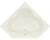Kohler Tercet K-1160-CD-96 Biscuit Tercet Whirlpool Bath Tub with Custom Pump Location