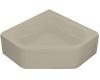 Kohler Tercet K-1160-GLA-G9 Sandbar BubbleMassage Corner Bath Tub with Integral Apron