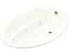 Kohler Sunward K-1162-CB-0 White 5' Whirlpool Bath Tub with Custom Pump Location
