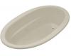 Kohler Sunward K-1164-HB-G9 Sandbar 6' Whirlpool Bath Tub with Custom Pump Location and Heater