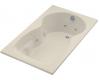 Kohler Synchrony K-1192-HB-47 Almond 5' Whirlpool Bath Tub with Custom Pump Location and Heater