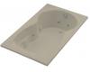 Kohler Synchrony K-1194-HB-G9 Sandbar 6' Whirlpool Bath Tub with Custom Pump Location and Heater