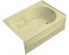 Kohler Synchrony K-1194-HL-Y2 Sunlight 6' Whirlpool Bath Tub with Integral Apron, Heater and Left-Hand Drain