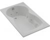 Kohler Synchrony K-1194-L-Y2 Sunlight 6' Whirlpool Bath Tub with Left-Hand Drain and Tiling Flange