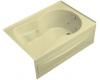 Kohler Synchrony K-1194-RA-Y2 Sunlight 6' Whirlpool Bath Tub with Integral Apron and Right-Hand Drain