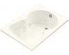 Kohler Synchrony K-1196-96 Biscuit 5' Whirlpool Bath Tub with Softgrip Grip Handles