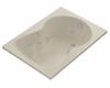 Kohler Synchrony K-1196-G9 Sandbar 5' Whirlpool Bath Tub with Softgrip Grip Handles