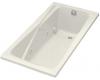 Kohler Hourglass K-1201-CB-96 Biscuit 30 Whirlpool Bath Tub with Custom Pump Location