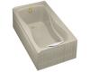 Kohler Hourglass K-1209-HL-G9 Sandbar 32 Whirlpool Bath Tub with Integral Apron, Heater and Left-Hand Drain