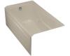 Kohler Hourglass K-1209-LA-G9 Sandbar 32 Whirlpool Bath Tub with Integral Apron, Flange and Left-Hand Drain