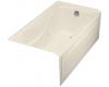 Kohler Hourglass K-1209-RA-47 Almond 32 Whirlpool Bath Tub with Integral Apron, Flange and Right-Hand Drain