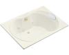 Kohler Overture K-1226-H-96 Biscuit 5' Whirlpool Bath Tub with Heater