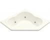 Kohler Sojourn K-1244-HM-96 Biscuit Whirlpool Bath Tub with Custom Pump Location and Heater