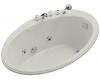 Kohler Seaside K-1246-CD-95 Ice Grey 5' Whirlpool Bath Tub with Custom Pump Location