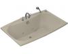 Kohler Folio K-1263-CG-G9 Sandbar Whirlpool Bath Tub with Custom Pump Location