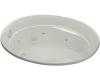 Kohler Serif K-1337-CN-95 Ice Grey Whirlpool Bath Tub with Custom Pump Location