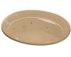 Kohler Serif K-1337-H-33 Mexican Sand Whirlpool Bath Tub with Heater