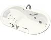 Kohler Waterscape K-1338-H2-0 White Whirlpool Bath Tub