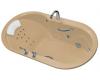 Kohler Waterscape K-1338-H2-33 Mexican Sand Whirlpool Bath Tub