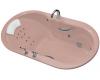 Kohler Waterscape K-1338-H2-45 Wild Rose Whirlpool Bath Tub