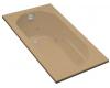 Kohler Devonshire K-1357-33 Mexican Sand 5' Whirlpool Bath Tub with Reversible Drain