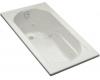 Kohler Devonshire K-1357-95 Ice Grey 5' Whirlpool Bath Tub with Reversible Drain