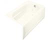 Kohler Devonshire K-1357-HR-96 Biscuit 5' Whirlpool Bath Tub with Integral Apron, Heater and Right-Hand Drain