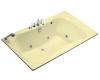 Kohler Infinity Bath Tub K-1368-HF-Y2 Sunlight 6' Whirlpool Bath Tub with Custom Pump Location