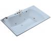 Kohler Infinity Bath Tub K-1368-HN-6 Skylight 6' Whirlpool Bath Tub with Custom Pump Location