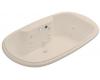 Kohler Revival K-1375-AH-55 Innocent Blush 6' Whirlpool Bath Tub with Spa Experience