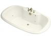 Kohler Revival K-1375-HB-52 Navy 6' Whirlpool Bath Tub with Custom Pump Location