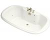 Kohler Revival K-1375-HJ-0 White 6' Whirlpool Bath Tub with Custom Pump Location