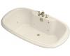 Kohler Revival K-1375-HJ-47 Almond 6' Whirlpool Bath Tub with Custom Pump Location