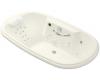 Kohler Revival K-1375-RV-52 Navy 6' Whirlpool Bath Tub with Spa/Massage Experience and Right-Hand Pump