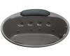 Kohler RiverBath K-1394-H3-58 Thunder Grey 66" Round Whirlpool Bath Tub