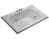 Kohler Memoirs K-1418-HC-95 Ice Grey 6' Whirlpool Bath Tub with Custom Pump Location