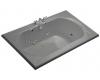 Kohler Memoirs K-1418-HC-K4 Cashmere 6' Whirlpool Bath Tub with Custom Pump Location