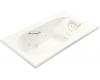 Kohler Memoirs K-1418-M-0 White 6' Whirlpool Bath Tub with Massage Experience