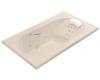 Kohler Memoirs K-1418-M-55 Innocent Blush 6' Whirlpool Bath Tub with Massage Experience