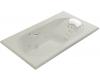 Kohler Memoirs K-1418-M-95 Ice Grey 6' Whirlpool Bath Tub with Massage Experience