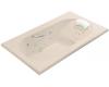 Kohler Memoirs K-1418-V-55 Innocent Blush 6' Whirlpool Bath Tub with Spa/Massage Experience
