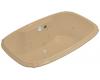 Kohler Portrait K-1457-AH-33 Mexican Sand 5.5' Whirlpool Bath Tub with Spa Experience