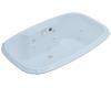 Kohler Portrait K-1457-AH-6 Skylight 5.5' Whirlpool Bath Tub with Spa Experience