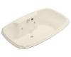 Kohler Portrait K-1457-CT-47 Almond 5.5' Whirlpool Bath Tub with Relax Experience