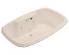 Kohler Portrait K-1457-CT-55 Innocent Blush 5.5' Whirlpool Bath Tub with Relax Experience