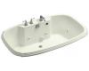 Kohler Portrait K-1457-HB-NG Tea Green 5.5' Whirlpool Bath Tub with Custom Pump Location