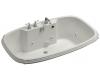 Kohler Portrait K-1457-HJ-95 Ice Grey 5.5' Whirlpool Bath Tub with Custom Pump Location